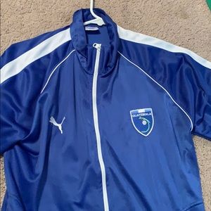 BLUE PUMA JACKET